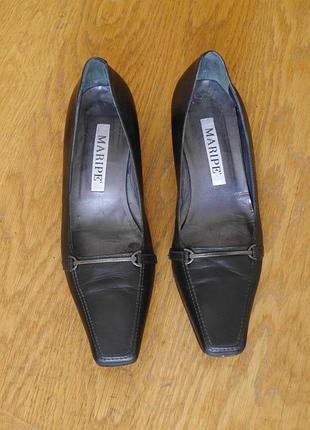 Туфлі шкіряні розмір на 39 устілка 27 см maripe