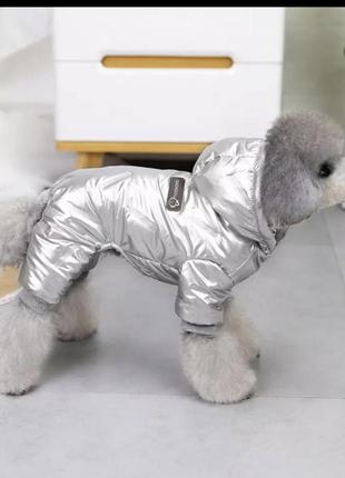 Теплий комбінезон для собачки