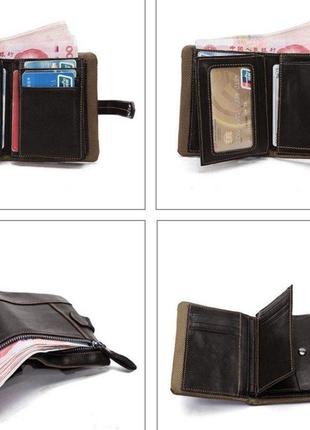 Кошелек мужской vintage 14685 черный