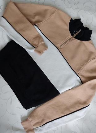 Полувер свитшот спортивная кофта