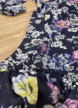 Цветочное платье миди 3