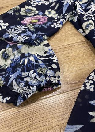 Цветочное платье миди 4