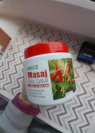 Масажний гель з паприкою та м'яких п'ятою антицелюлітний