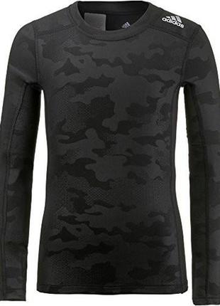 Лонгслив кофта спортивна adidas techfit warm