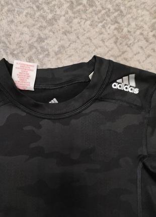 Лонгслив кофта спортивная adidas techfit warm7 фото