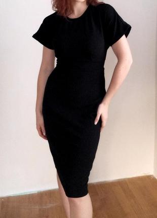 Чорне плаття boohoo