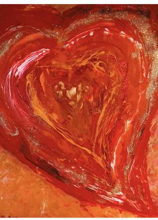 Интерьерная картина валентинка