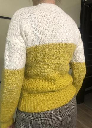 Свитер кратная вязка 2
