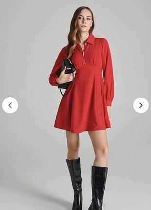 Нова червона сукня xs-s