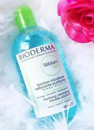 Мицеллярная вода bioderma sebium 500мл оригинал1 фото