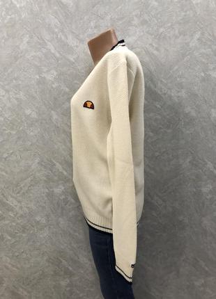 Свитер пуловер винтажный  шерсть размер m-l ellesse2 фото