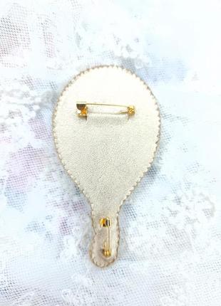 Брошка дзеркало нептуна