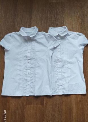 Школьная рубашка, блузка, цена за две