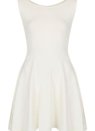 Белое платье topshop