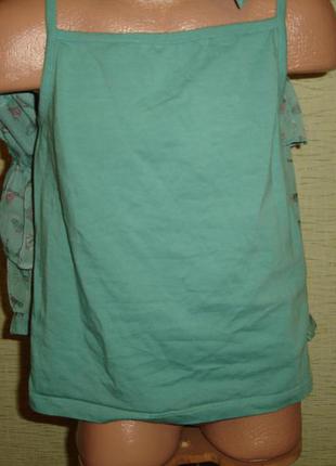 Monsoon шифоновая рубашка, блузка на 8 лет, индия5 фото