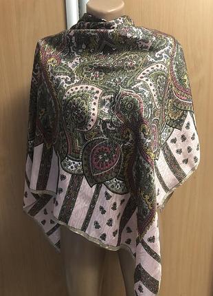 Большой итальянский платок полиэстер