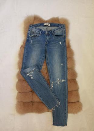 Крутые джинсы скинны skinny tally weijl розмер s