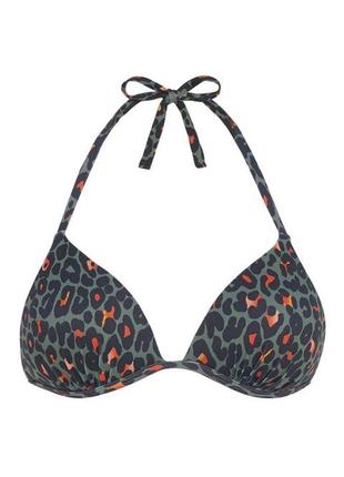 Primark-леопардовий верх від купальника пуш-ап! р.-eur 46