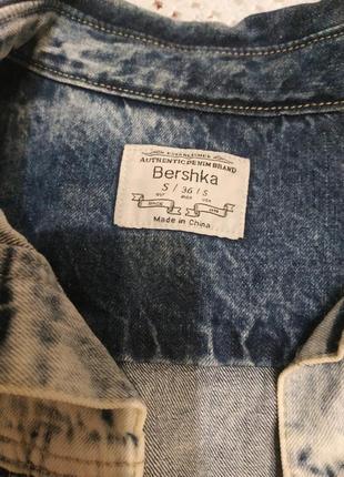 Винтажная жилетка джинсовая "варенка" от bershka s-m8 фото