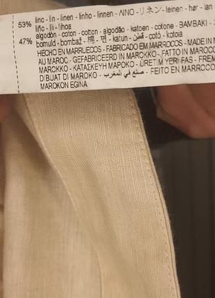 Піджак zara укорочений льон4 фото