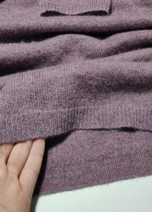 Кашемировый свитер джемпер ✨ ellen tracy ✨ кашемир лонгслив кофта лиловый3 фото