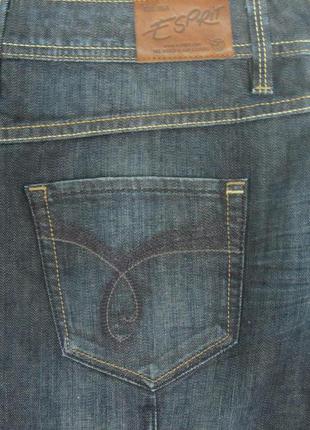 Стильная джинсовая юбка esprit средней длины (миди), размер l, 31, сток5 фото