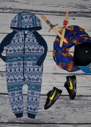 1 - 2 года 92 см мазекеа mothercare фирменный комбинезон ромпер человечек