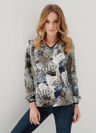 Женская разноцветная блуза из вискозы e23 sunwear