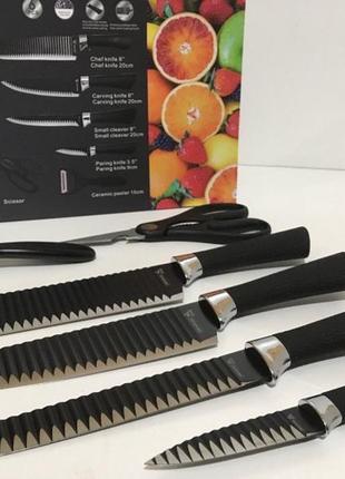 Набор ножей, 6 предметов , bobssen 0238, подарочный,  на новоселье, подарок