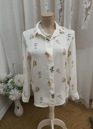 Прелестная рубашечка h&m 44_46 р