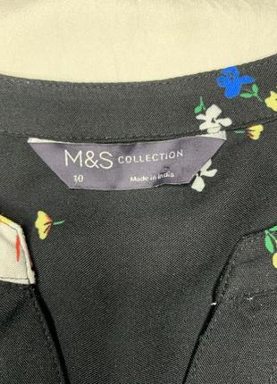 Блуза из натуральной ткани m&s6 фото