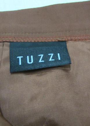 Tuzzi юбка прямая коричневая карандаш средняя длина миди размер м , новая, сток5 фото