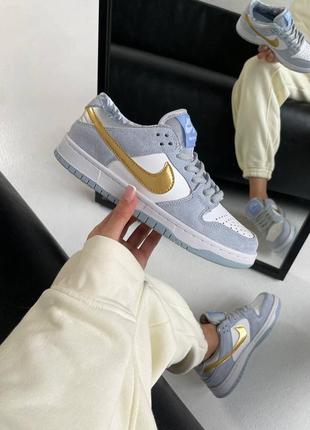 Nike sb dunk “sean cliver” женские кроссовки найк аир джордан1 фото