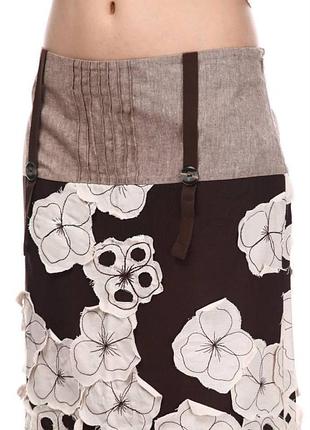 Glance незвичайна класна креативна спідниця р м льон