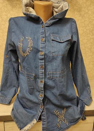 Сорочка жіноча джинсова