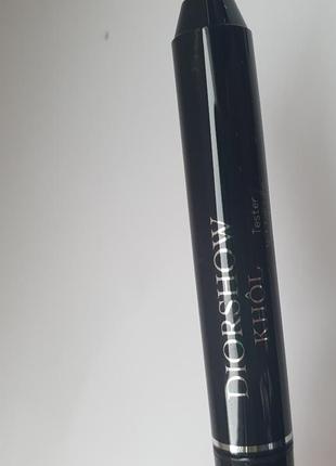 Dior diorshow knol intense kohl pencil - выкручивающийся карандаш3 фото