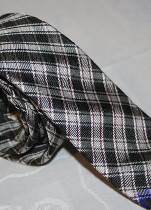 -strellson - вузька краватка 100% шовк італія