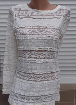 Кофточка мереживна
