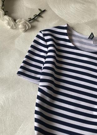 Платье в полоску h&m сукня 4