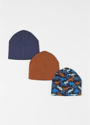 Шапка трикотажная h&amp;m р.1,5-4, 4-8, 8-12 лет