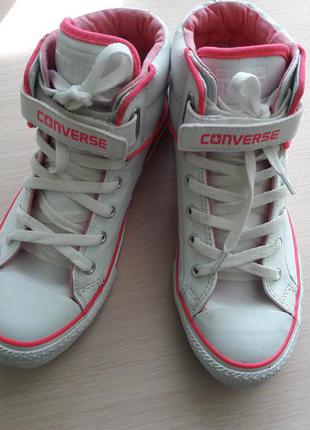 Кожанные оригинальные converse 38-39 размер