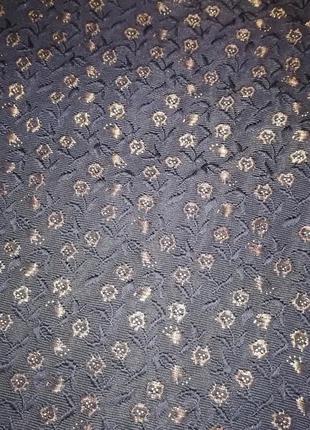 Туника длинная жаккардовая ткань 4