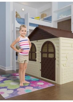Детский пластиковый домик для улицы большой2 фото