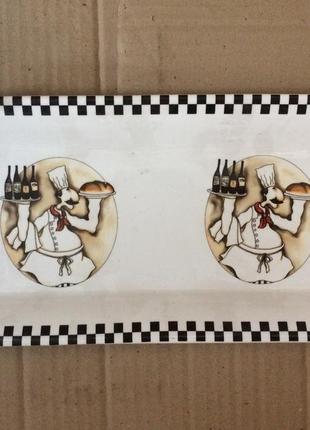 Тарілка кухар 32*14 см