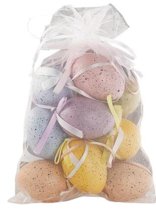 Набір декоративних великодніх яєць melinera 12 шт 5039