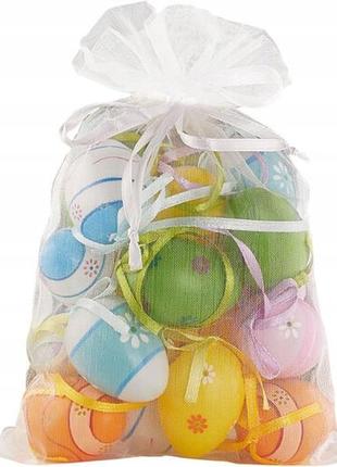 Набір декоративних великодніх яєць melinera 18 шт 5015