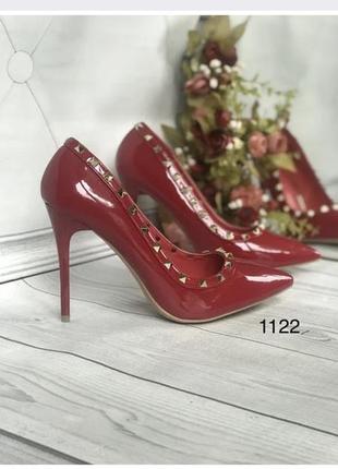 Красные туфли женские недорого2 фото