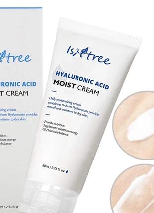 Крем для глибокого зволоження шкіри hyaluronic acid moist cream2 фото