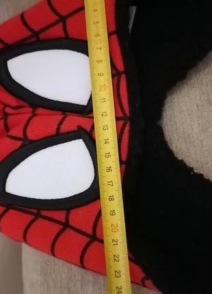 Шапка человек паук spiderman marvel спайдермен марвел ушанка