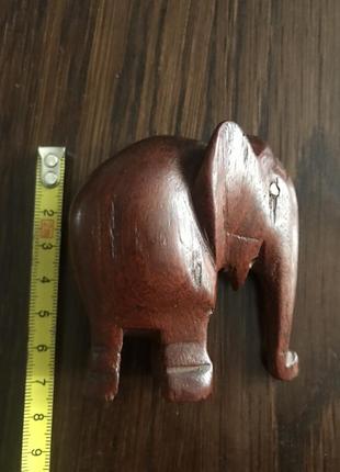 Слоник дерево вінтаж